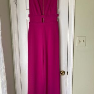 Express jumpsuit fuschia